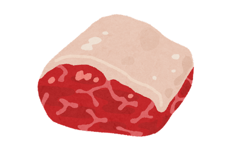 food_niku_katamari_abura